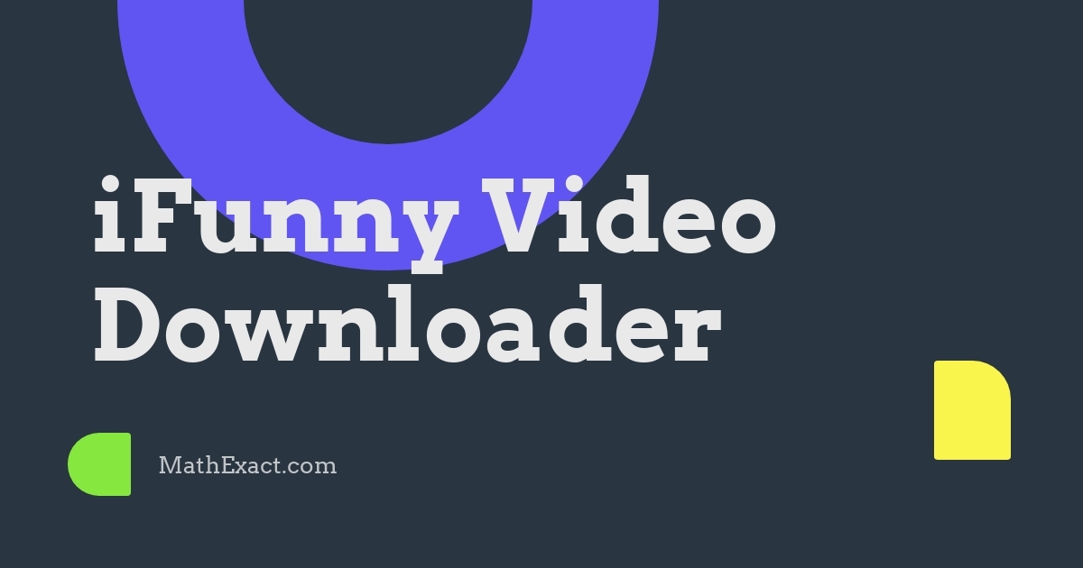 ifunny video download